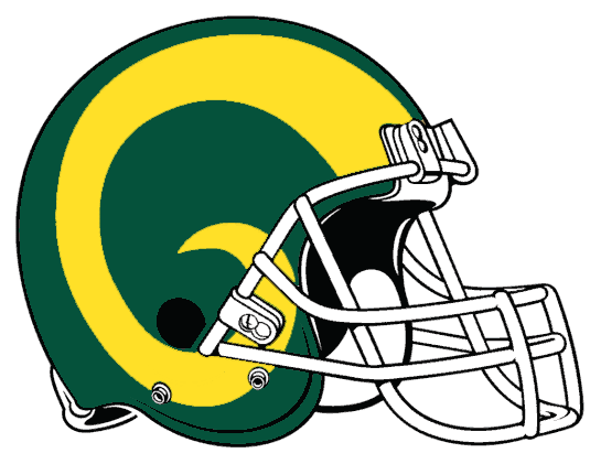 Colorado State Rams 1982-1992 Helmet Logo vinyl decal